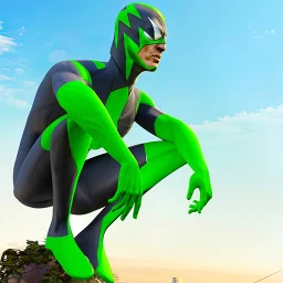 Biểu tượng Rope Frog Ninja Hero Car Vegas