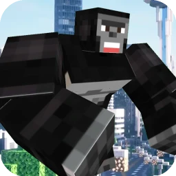 Blocky Titan Gorilla Rampage