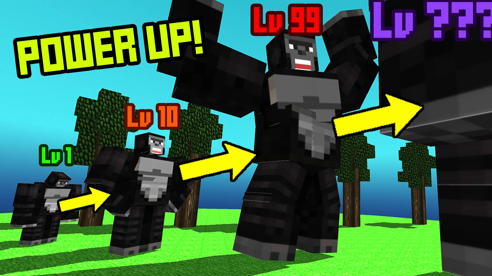 Blocky Titan Gorilla Rampage screenshot